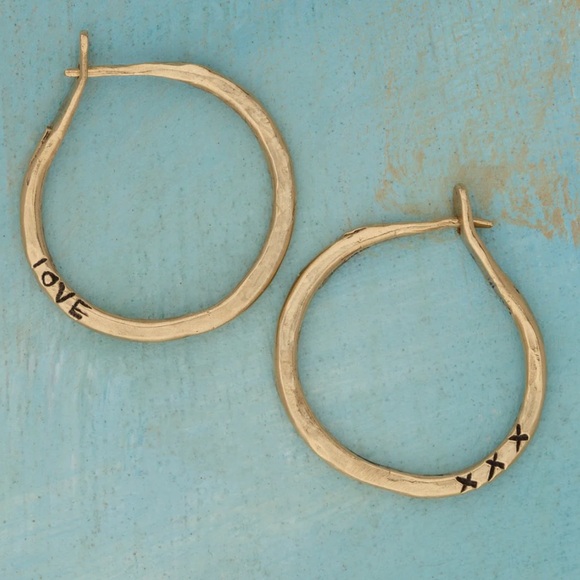 Jes MaHarry “Golden Love Hoops”. New in box! - Picture 7 of 10